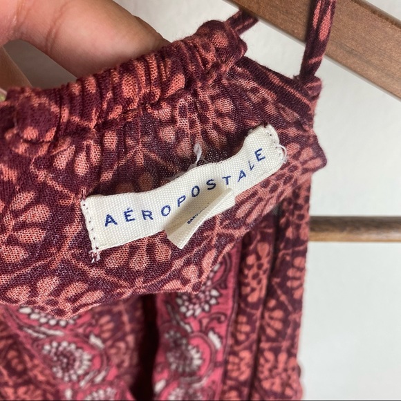 AEROPOSTALE Small Bohemian Romper Tie Back - Picture 5 of 10